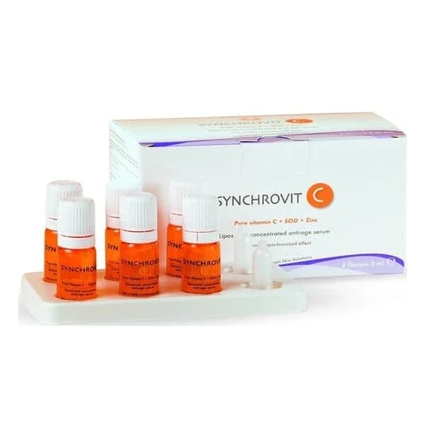 Synchroline مجموعة سيروم سينكرولين سينكروفيت سي المضاد للشيخوخة 6 × 5 مل