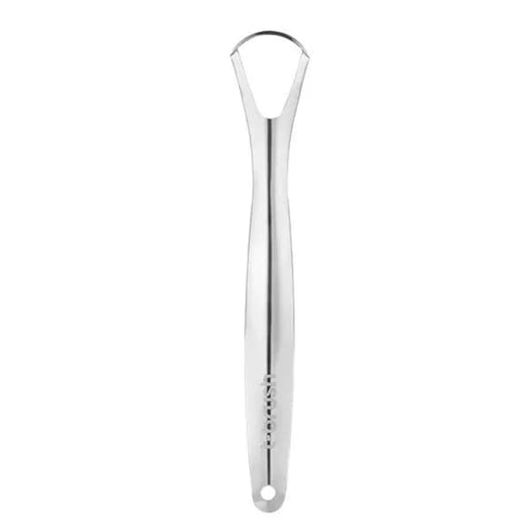 T-Brush فرشاة تنظيف اللسان المصنوعة من الفولاذ المقاوم للصدأ من تي-براش للحصول على نفس منعش