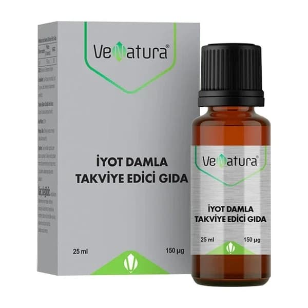 VeNatura مكمل غذائي قطرات اليود فيناتورا 25 مل
