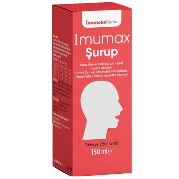 Imuneks شراب إيمونكس فارما إيمو ماكس الغذائي التكميلي 150 مل