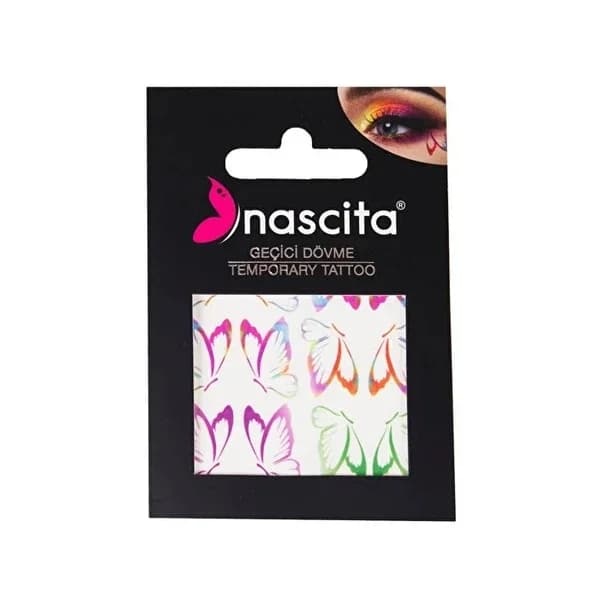 Nascita وشم الفراشة المؤقت ناسيتا 01 قطعة واحدة
