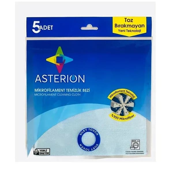 Asterion قماش تنظيف أستيريون مايكروفيلامنت عالي الامتصاص ومتين