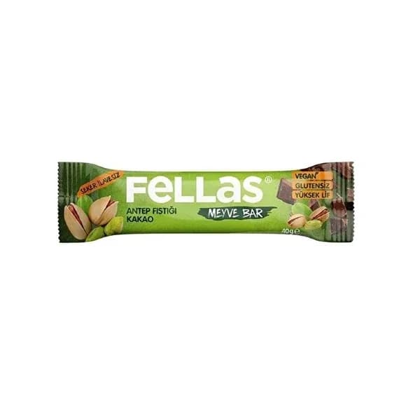 Fellas فيلاس فروتي بار بالفستق والكاكاو 40 غرام