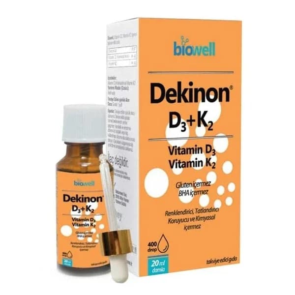 ديكينون د3 + ك2 20 مل من بايويل Biowell