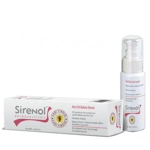 Sirenol كريم سيرينول ويتش هازل أتو للعناية بالبشرة المهدئة 60 مل