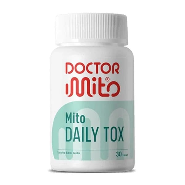 Doctor Mito دكتور ميتو دايلي توكس غذاء مكمل غذائي، 30 قرصًا