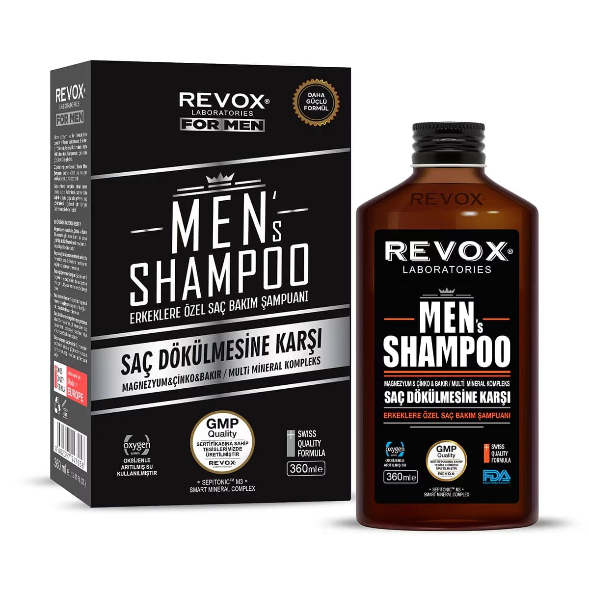 Revox شامبو ريفوكس للرجال 360 مل
