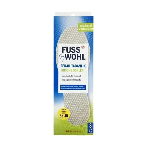نعل فوسفول الفسيح 8 قطع Fusswohl