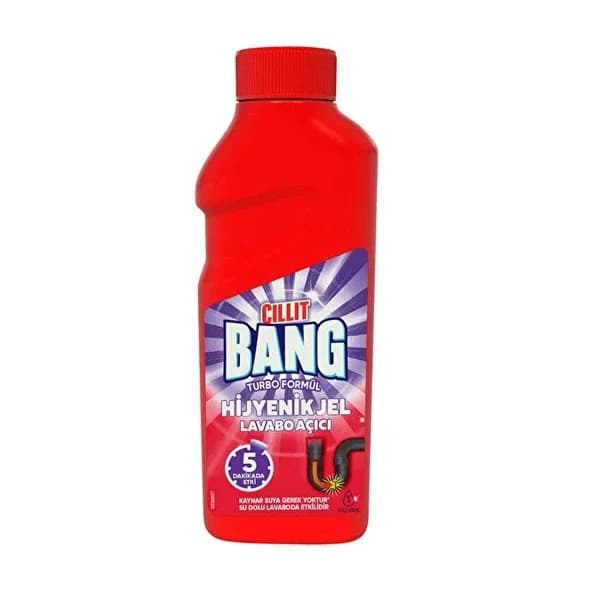 Cillit Bang جل سيليت بانج لفتح الأحواض ٥٠٠ مل سريع، خالي من الأمونيا، آمن على الأنابيب