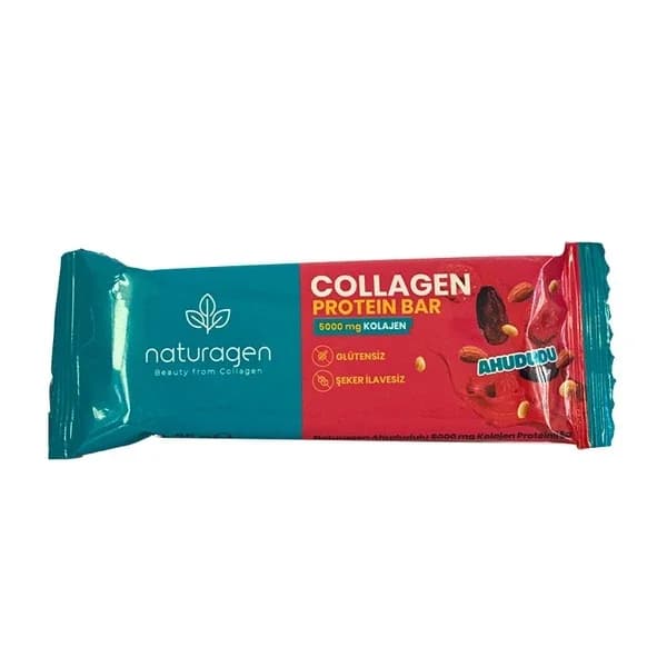 Naturagen بار بروتين الكولاجين من ناتوراجين بنكهة التوت 35 جم