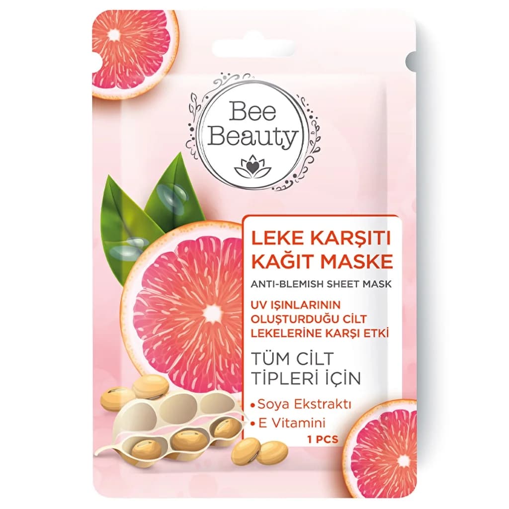 Bee Beauty قناع ورقي مضاد للبقع من بي بيوتي 25 مل