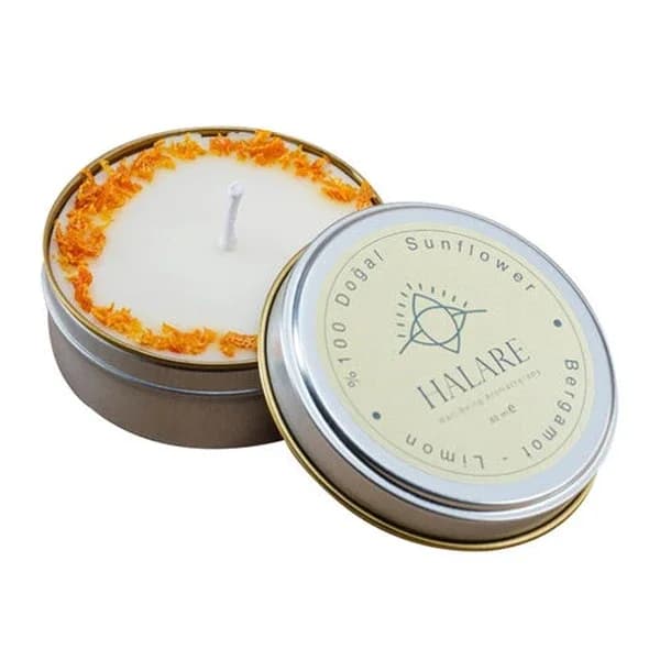 Halare Aromatherapy شمعة هالاري العطرية برائحة البرغموت والليمون ٨٠ مل