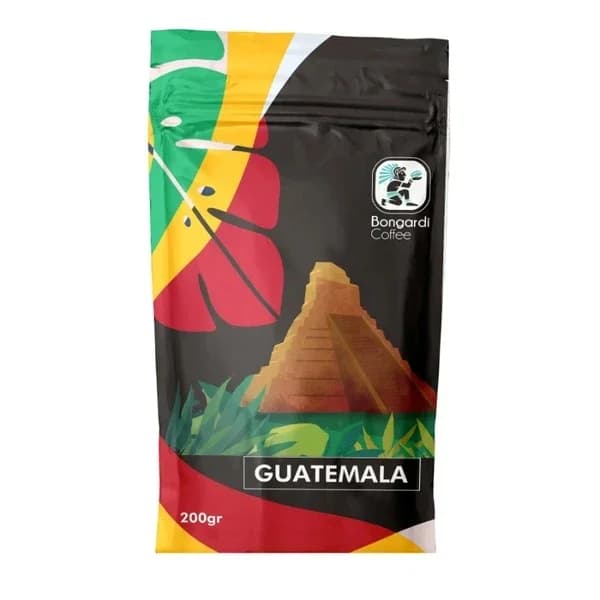 Bongardi Coffee حبوب قهوة بونغاردي أنتيجوا ٢٠٠ غرام نكهة غواتيمالية غنية