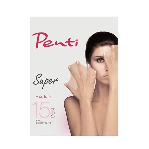 Penti جوارب بينتي سوداء سوبر 500-2 قطعة واحدة