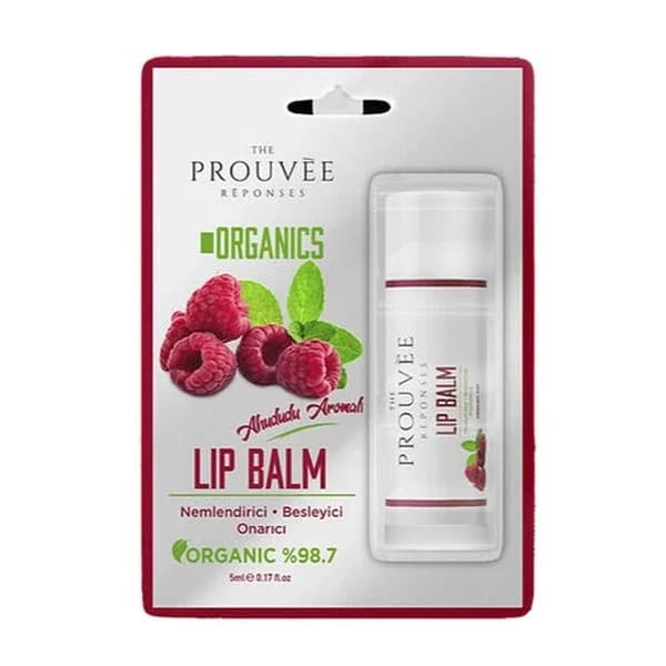 The Prouvee Reponses مرطب الشفاه العضوي من ذا بروفي ريبونسيس توت العليق، 5 مل