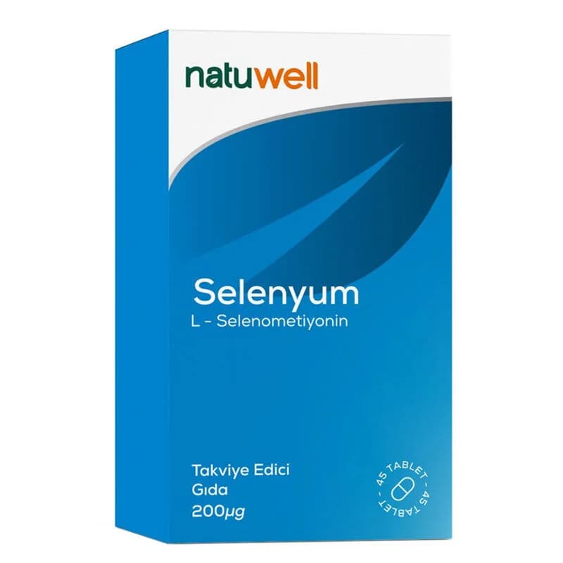 سيلينيوم 200 ميكروغرام 45 قرص من ناتويل Natuwell