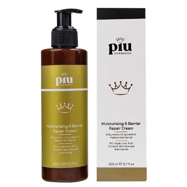 Piu Cosmetic كريم بيو كوزماتيك باريير الواقي المرطب للوجه والجسم 200 مل