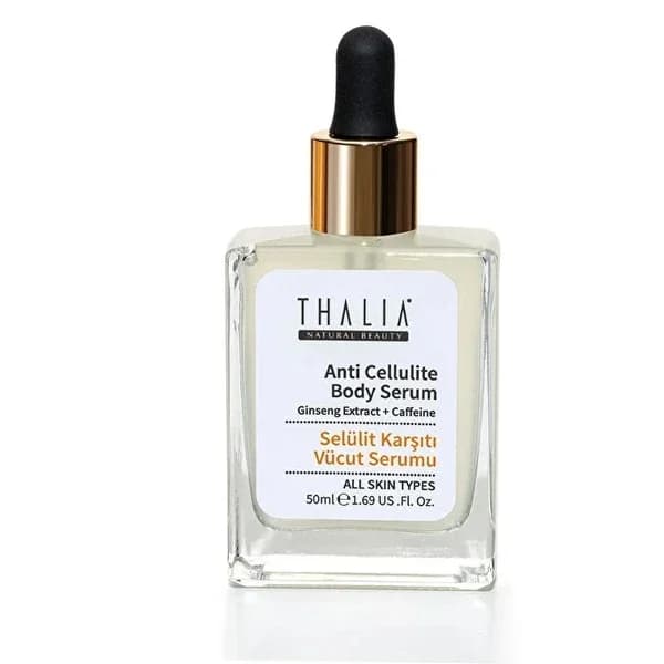 Thalia Natural Beauty سيروم الجسم ثاليا ناتشورال بيوتي بخلاصة الجينسنغ والكافيين لتقليل السيلوليت 50 مل