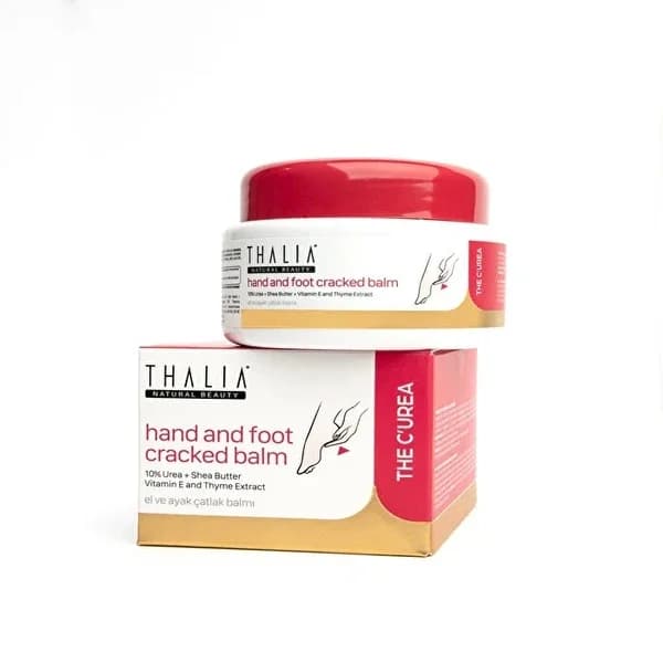 Thalia Natural Beauty بلسم ثاليا الطبيعي لإصلاح تشققات اليدين والقدمين 100 مل مع 10% يوريا وزبدة الشيا