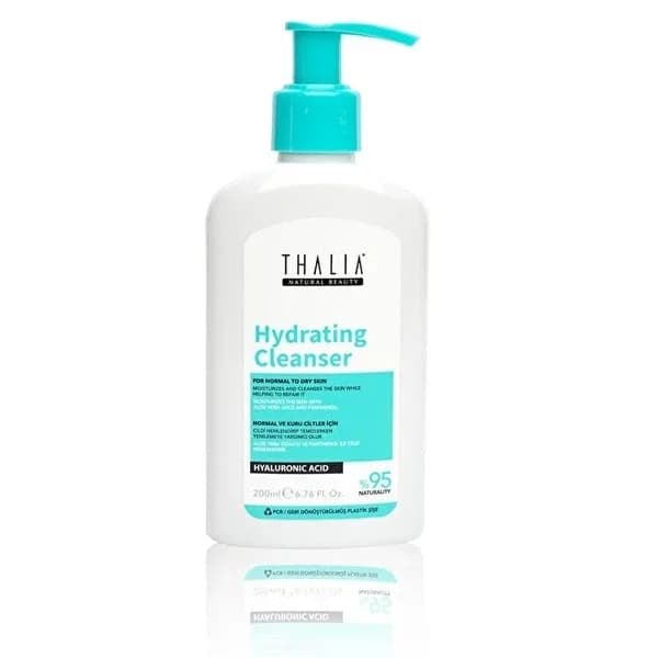 Thalia Natural Beauty جل تنظيف الوجه بحمض الهيالورونيك والسيراميد من ثاليا ناتشورال بيوتي 200 مل