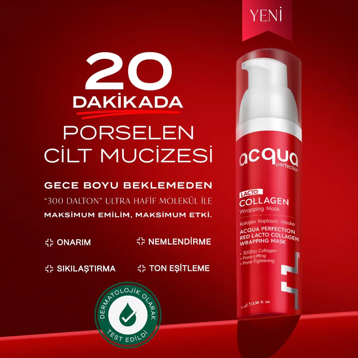 Acqua Perfection قناع تقشير الكولاجين من أكوا بيرفيكشن 70 مل لتفتيح وشد البشرة