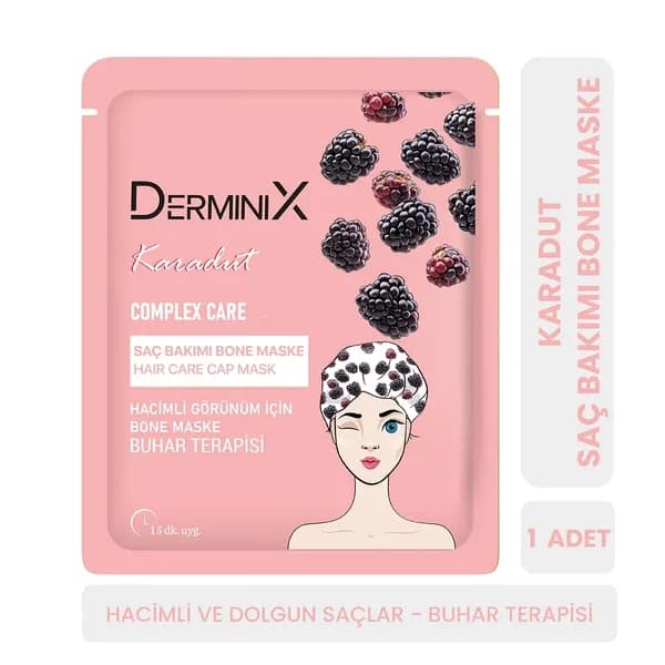 Derminix قناع العناية بالشعر ديرمينيكس بالتوت الأسود 50 مل