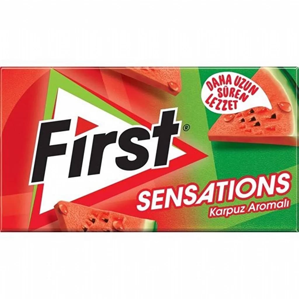 First علكة فيرست سينسيشنز بنكهة البطيخ 27 غرام