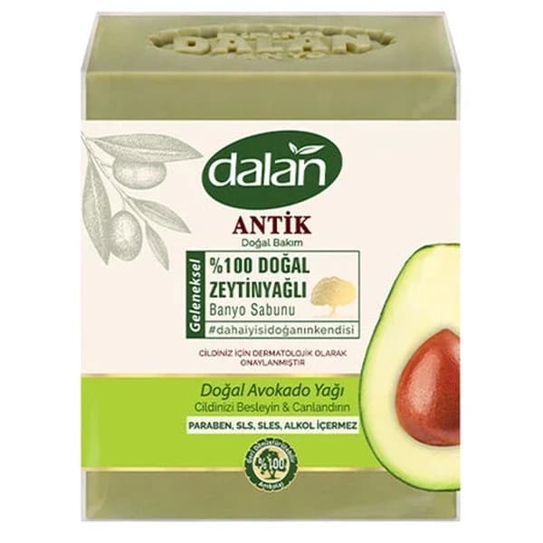 Dalan صابون حمام دالان العتيق بزيت الأفوكادو الطبيعي ٤ × ١٥٠ غرام
