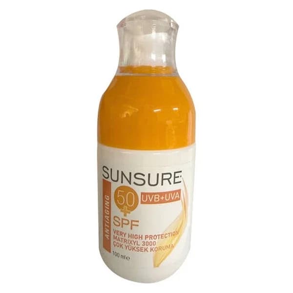 كريم واقي شمس مضاد للشيخوخة SPF50+ 100 مل من ديرمو كلين Dermo Clean