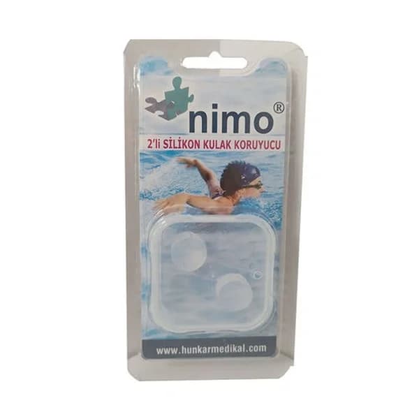 Nimo واقي أذن من السيليكون من نيمو، قطعتان