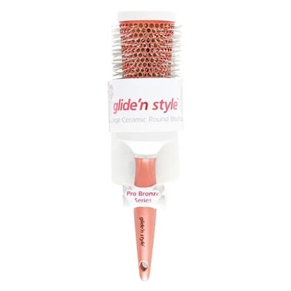 فرشاة تجفيف الشعر السيراميكية الكبيرة من جلادن ستايل Glide'n Style