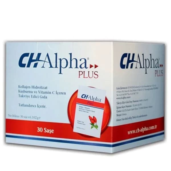 Chalpha تشالفا سي ألفا بلس ثمر الورد وفيتامين سي 30 كيسًا