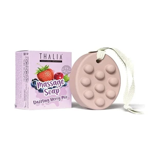 Thalia Natural Beauty صابون تدليك ثاليا الطبيعي بمزيج التوت المذهل 110 غرام