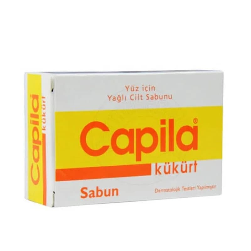 Capila صابون الكبريت كابيلا 90 غرام