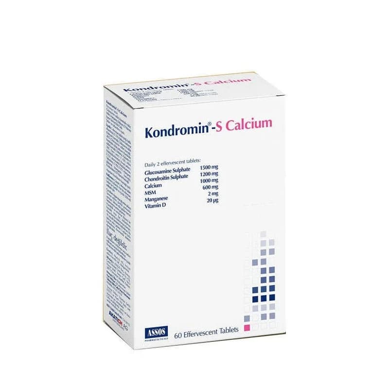 Kondromin-S كوندرومين-اس كالسيوم 60 قرص
