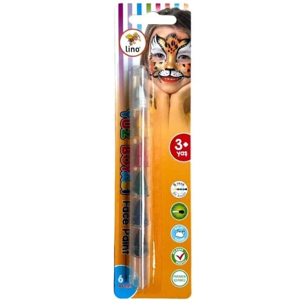 Lino طلاء وجه لينو 6 في 1 (قابل للغسل)