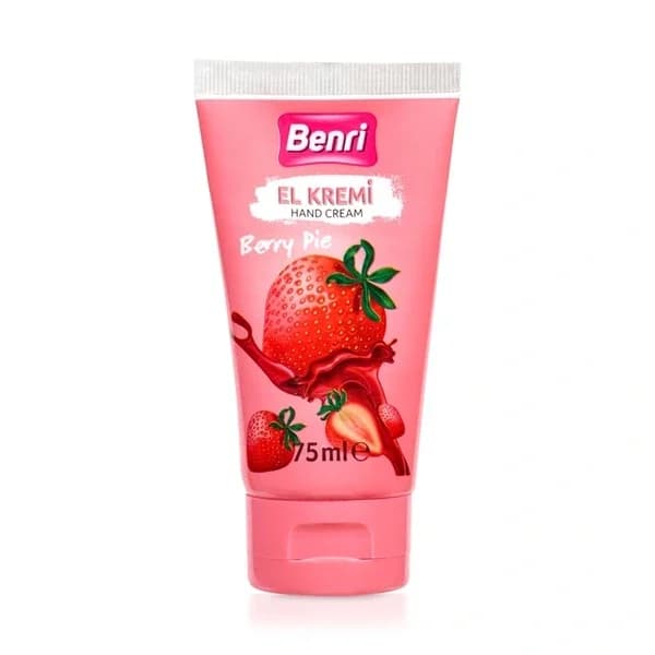 Benri كريم اليدين برائحة فطيرة التوت من بينري 75 مل