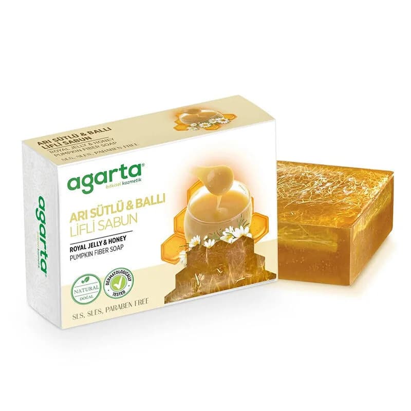 Agarta صابون أغارتا رويال جيلي بالعسل وألياف العسل 150 غرام