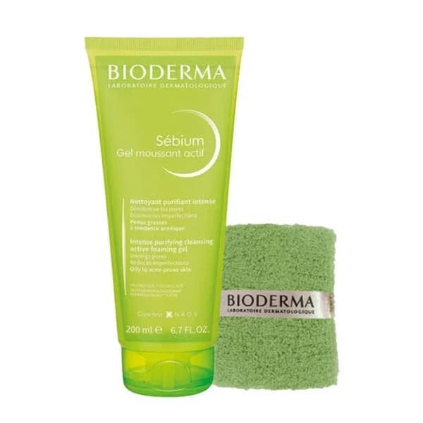 جل رغوي نشط 200 مل من بيوديرما Bioderma