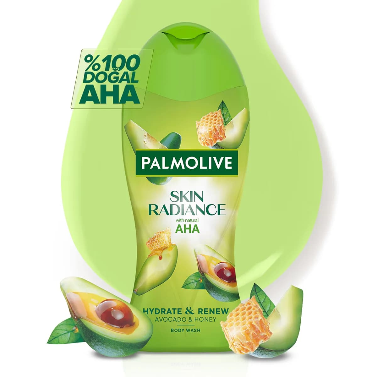 Palmolive بالموليف سكين راديانس بالأفوكادو والعسل 450 مل