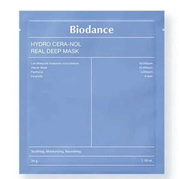 قناع بيودانس هيدرو سيرا-نول العميق 34 غرام Biodance