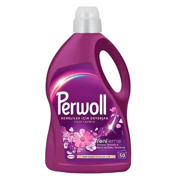Perwoll منظف ​​سائل بيرول فلاور تشارم كولور 50 غسلة 2750 مل