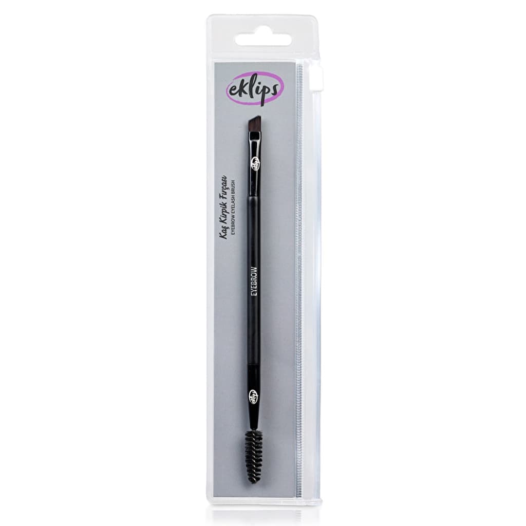 Eklips Double-Sided Eyebrow & Eyelash Brush for Shaping