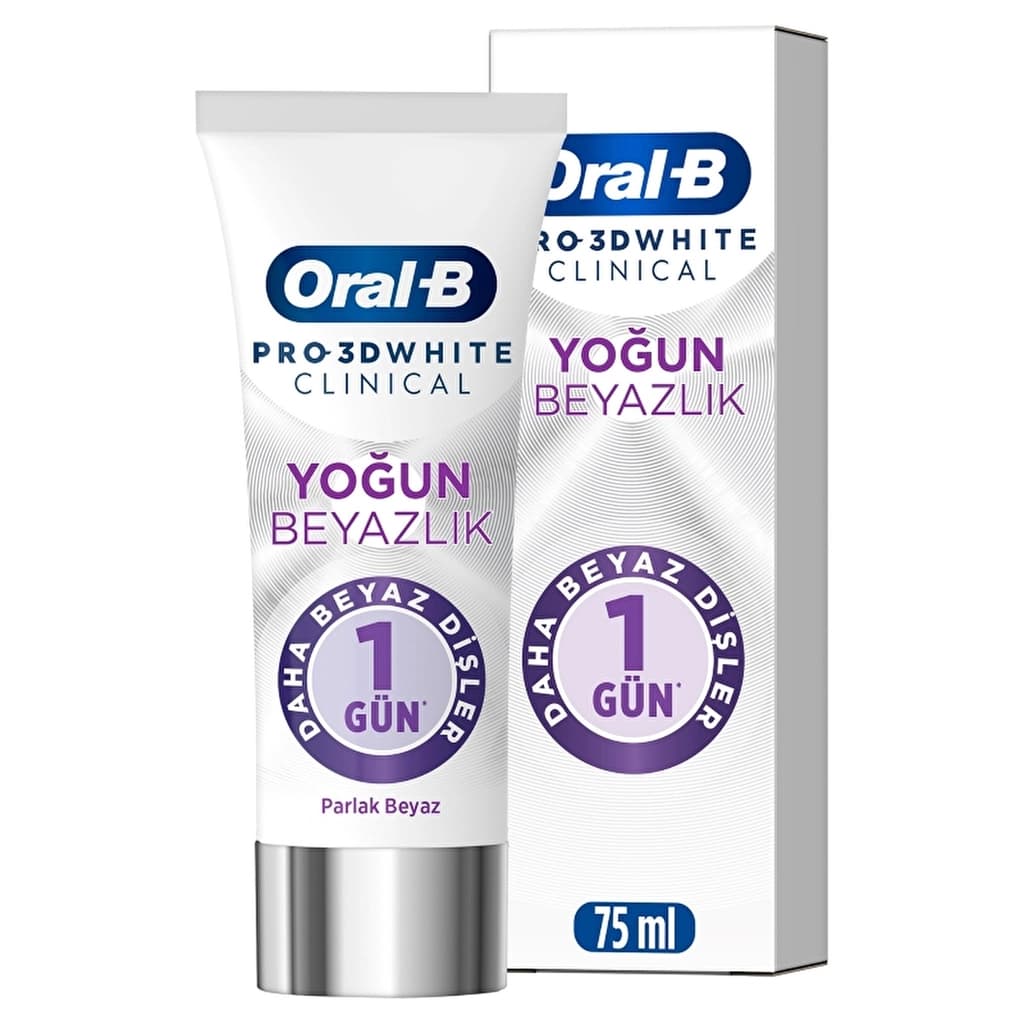 Oral-B Toothpaste Pro 3D White Clinical Bright Whiteness 75 ml