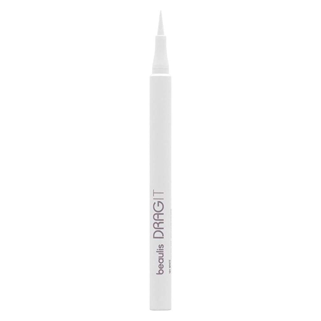 Beaulis White Felt Tip Eyeliner - Water-Resistant & Smudge-Proof