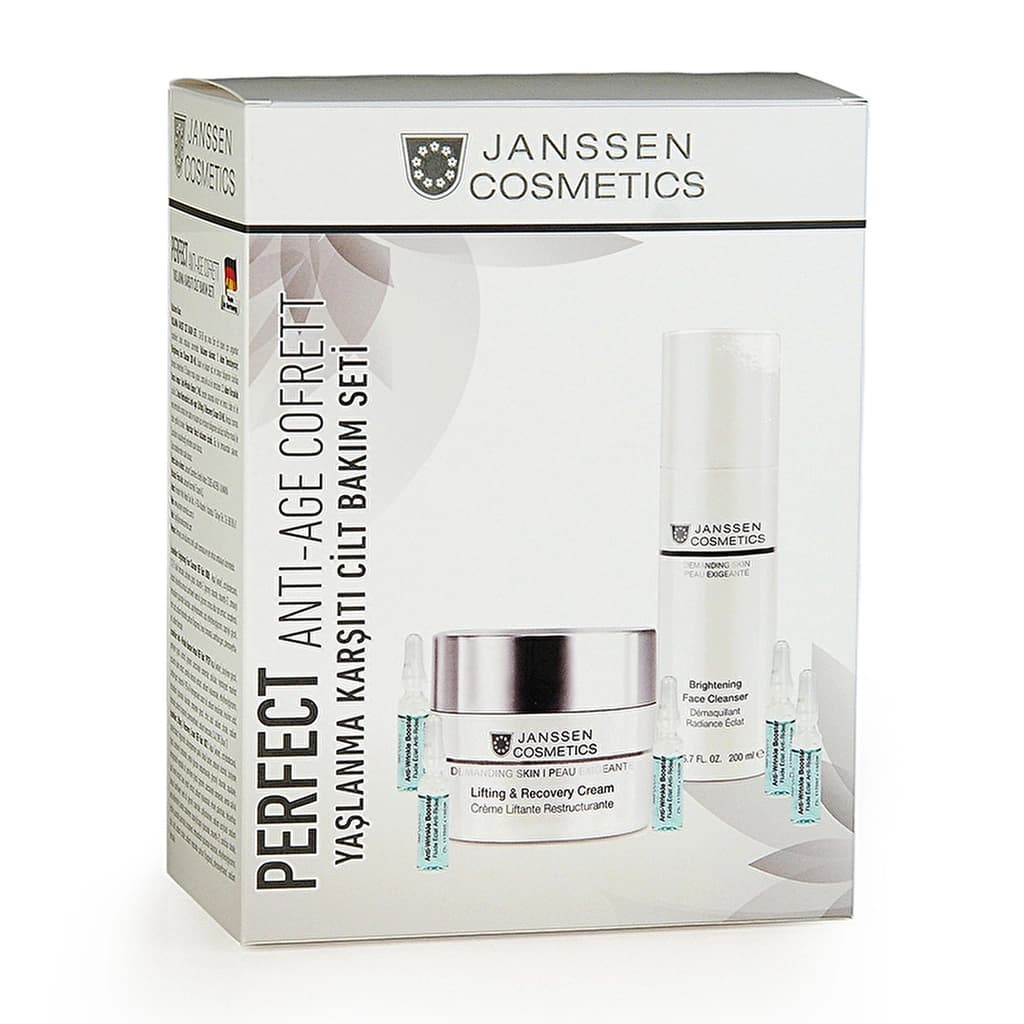 Janssen Anti-Aging Skin Care Set: Moisturizer & Ampoules