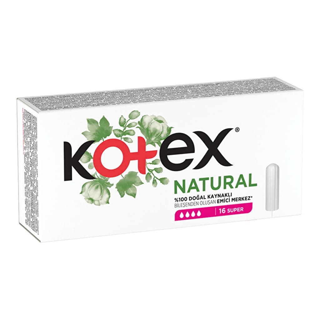 Kotex Natural Tampon Super 16