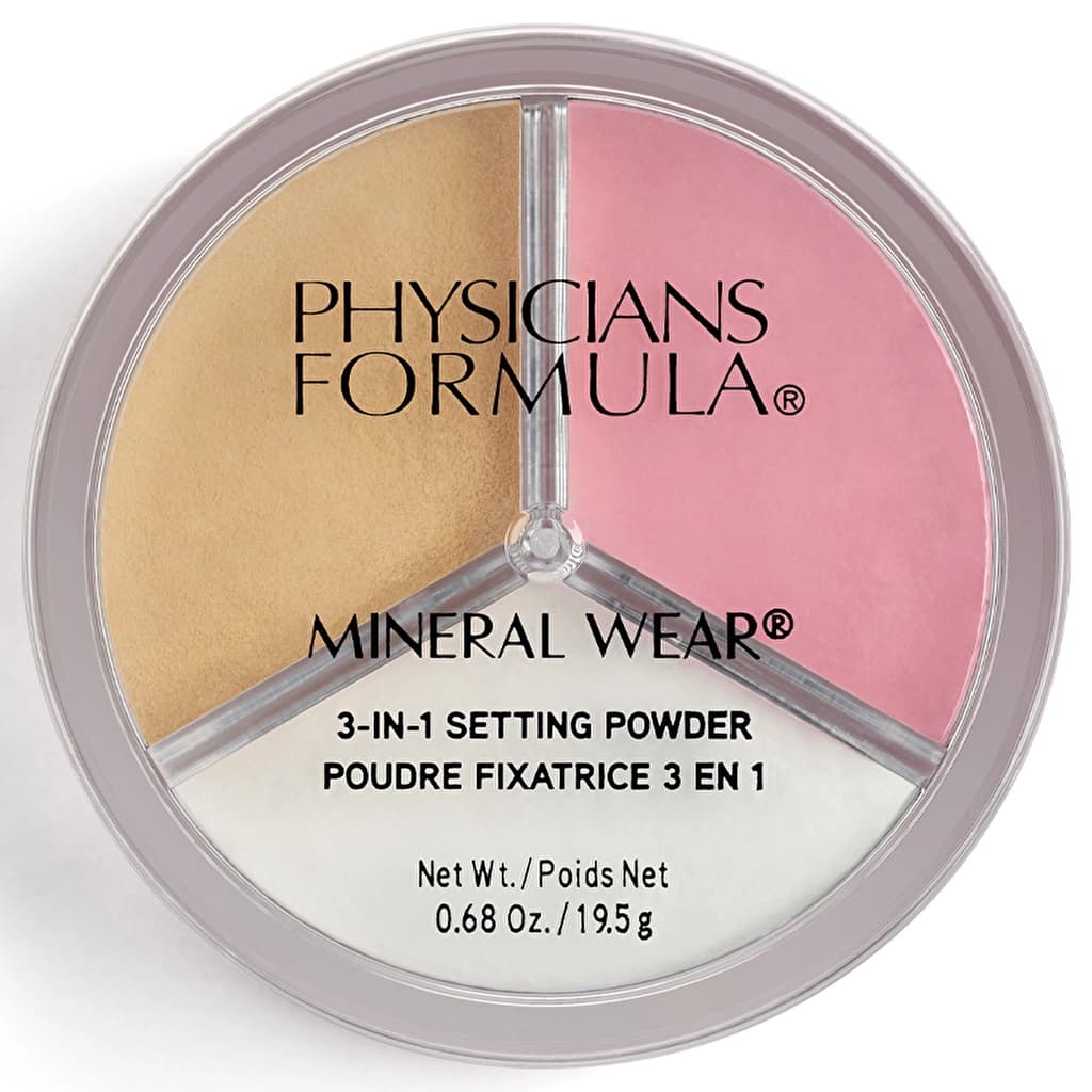 Physicians Formula Mineral Wear 3-in-1 Fixing Powder, 0.3 oz