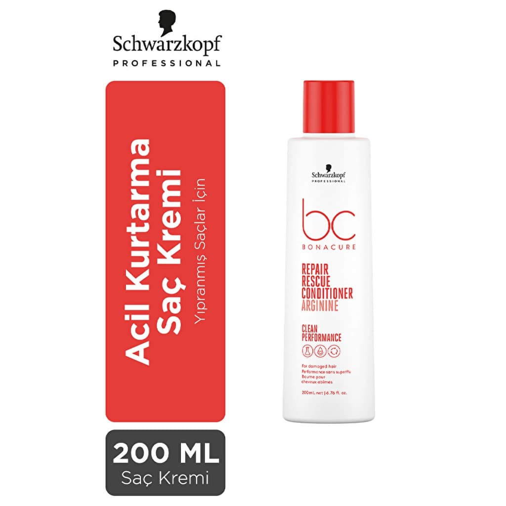 Bonacure Clean Repair Vegan Conditioner for Damaged Hair 200ml