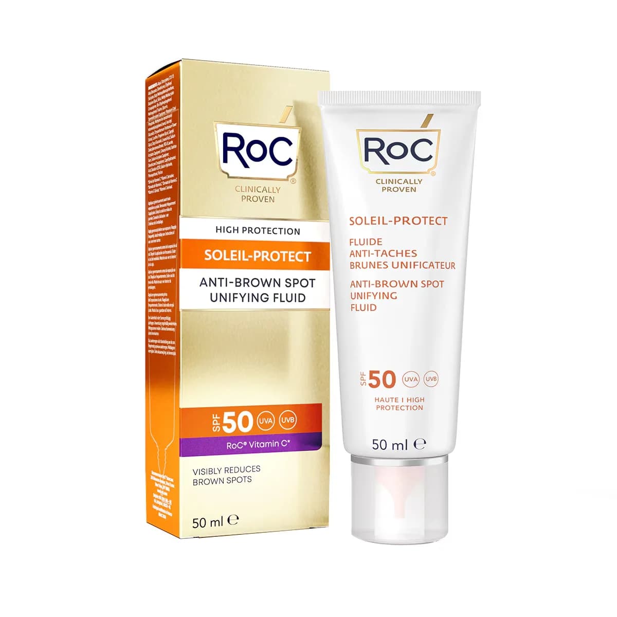Roc Sonnencreme SPF 50+ | Anti-Braune Flecken 50ml